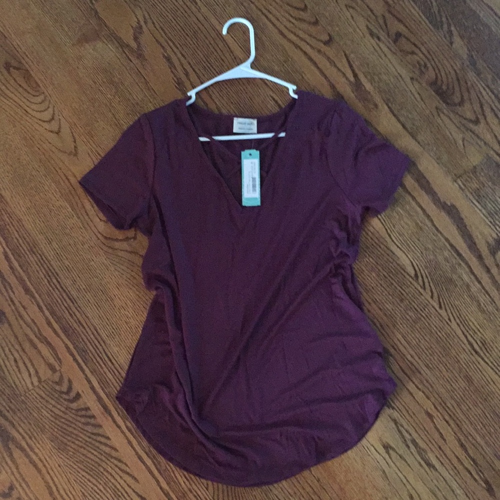 Dulce Cross Front Knit Top